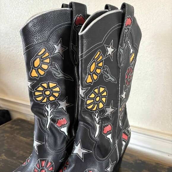 Dolce Vita Lassie Wetern Cowboy Boot Black- SZ 11- NEW - Picture 4 of 7